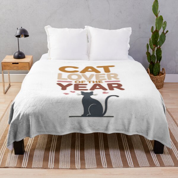 Item preview, Cat Lover of the Year – Perfect End-of-Year Gift Christmas Shirt designed and sold by RedCircleArt.