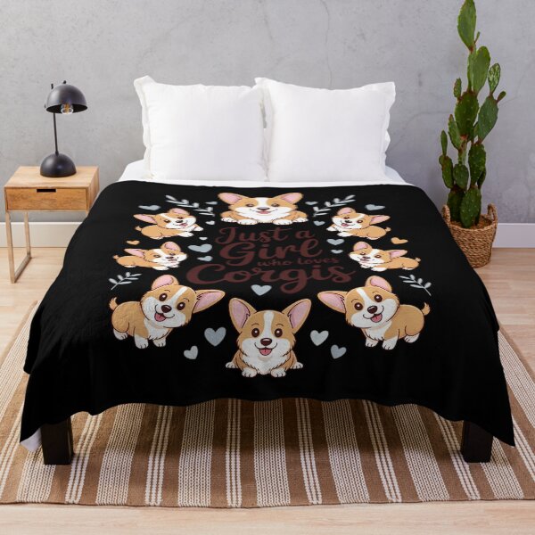 Item preview, Just a Girl who Loves Corgis3 designed and sold by MyzoToyota.