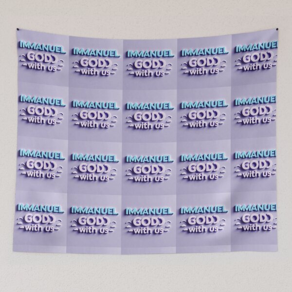 Item preview, Immanuel , God with us designed and sold by Heavens Light.