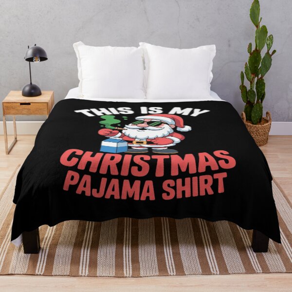 Item preview, Black African American Santa Claus christmas pajamas designed and sold by khorbiasieno.
