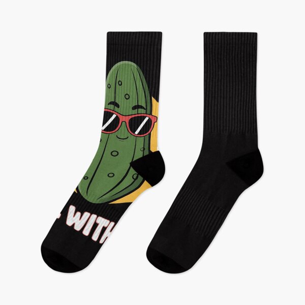 Item preview, Dill With It Pickle Vegetable Pun designed and sold by OlafLica.
