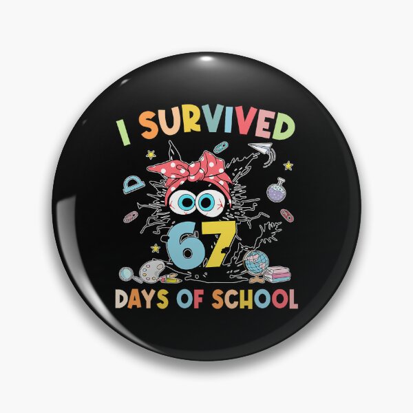 Item preview, Student I of Survived Funny 67 Meme School 67 Days Classic Teacher designed and sold by SteveSaccoro.