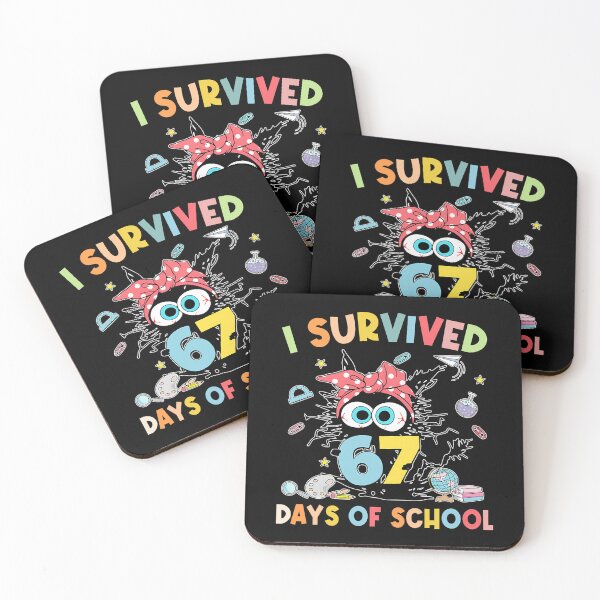 Item preview, Student I of Survived Funny 67 Meme School 67 Days Classic Teacher designed and sold by SteveSaccoro.
