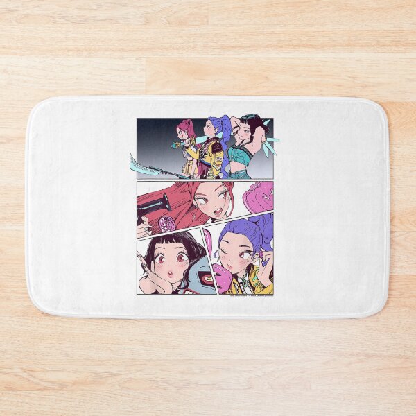 Item preview, Kpop Demon Hunters Huntrix Manhwa Panels Poster  designed and sold by Emilia Maurice.