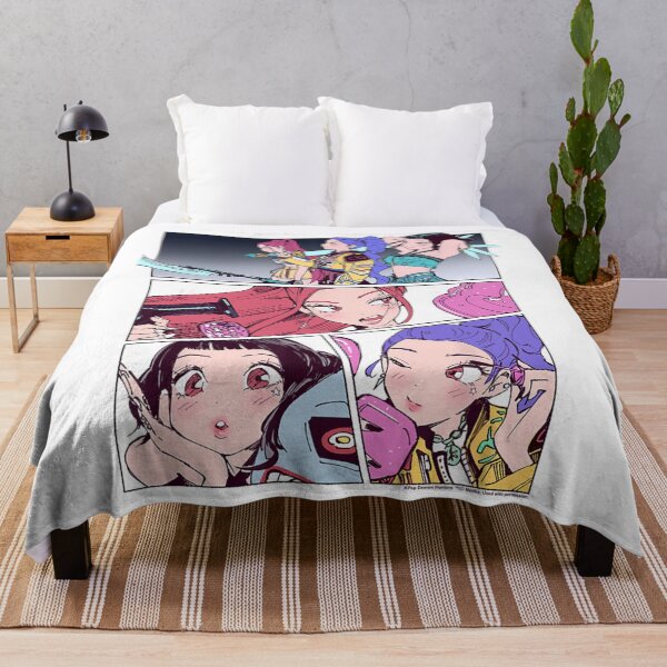 Item preview, Kpop Demon Hunters Huntrix Manhwa Panels Poster designed and sold by Emilia Maurice.