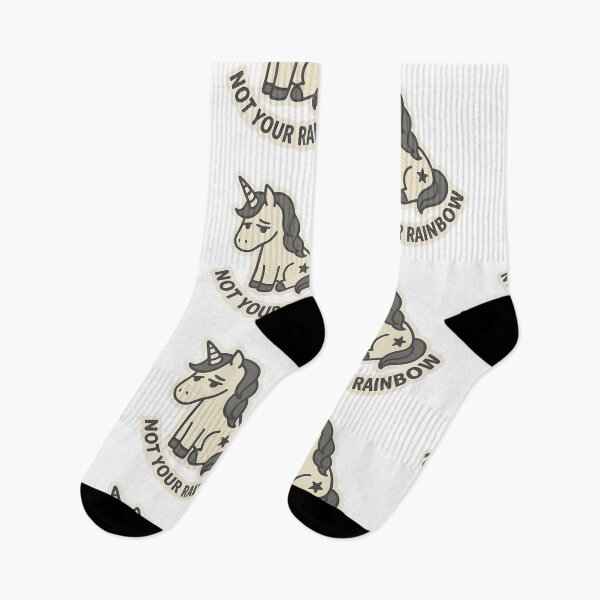Item preview, Not Your Rainbow – Grumpy Unicorn designed and sold by 404 Ink.