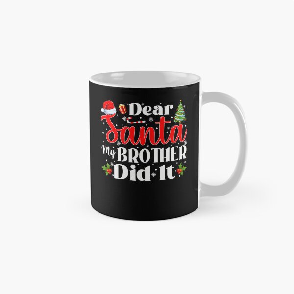 Item preview, Holiday Funny Dear Brother Santa Christmas Vintage Retro My It Did designed and sold by MediarMedic.