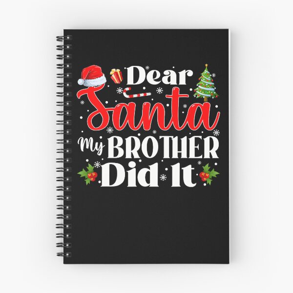 Item preview, Holiday Funny Dear Brother Santa Christmas Vintage Retro My It Did designed and sold by MediarMedic.