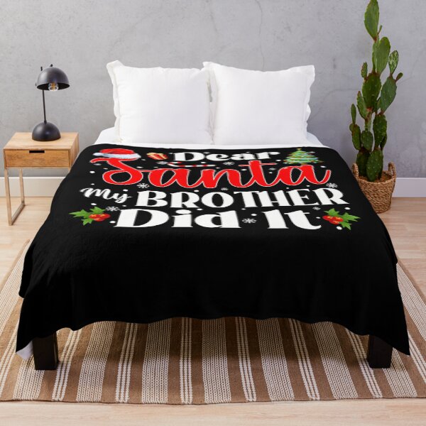 Item preview, Holiday Funny Dear Brother Santa Christmas Vintage Retro My It Did designed and sold by MediarMedic.