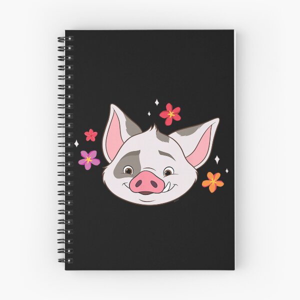Item preview, Maui Tropical Pig – Cute Island Flowers Warm Aesthetic Design designed and sold by Emilia Maurice.