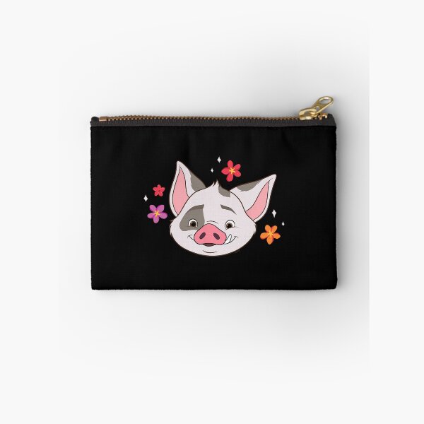 Item preview, Maui Tropical Pig – Cute Island Flowers Warm Aesthetic Design designed and sold by Emilia Maurice.