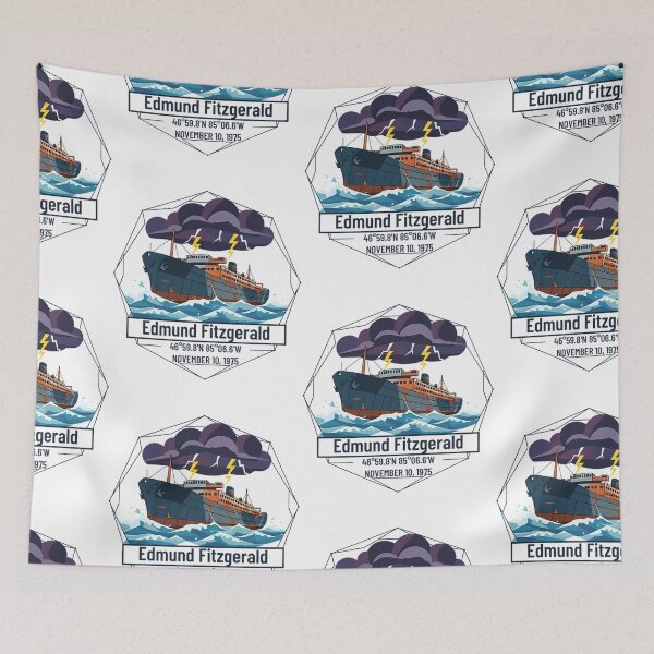 Item preview, Edmund Fitzgerald designed and sold by garrett-ervante.