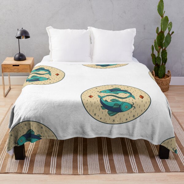 Item preview, PISCES ZODIAC SIGN ART designed and sold by infinitearte.