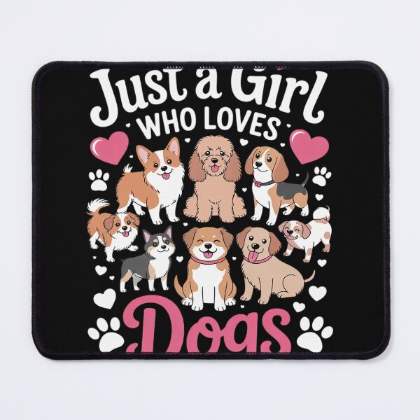 Item preview, Just a girl who loves Dogs - Puppy I Love Dogs  designed and sold by MyzoToyota.