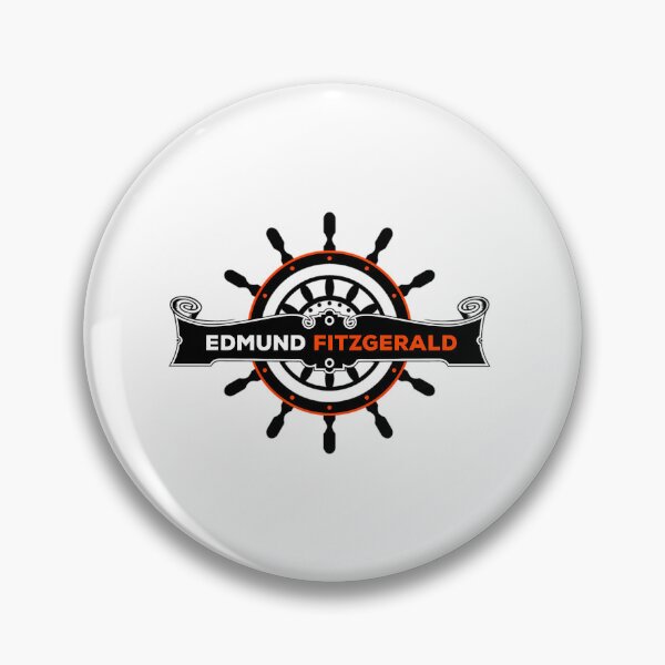 Item preview, Edmund Fitzgerald - Orange And White Style designed and sold by garrett-ervante.