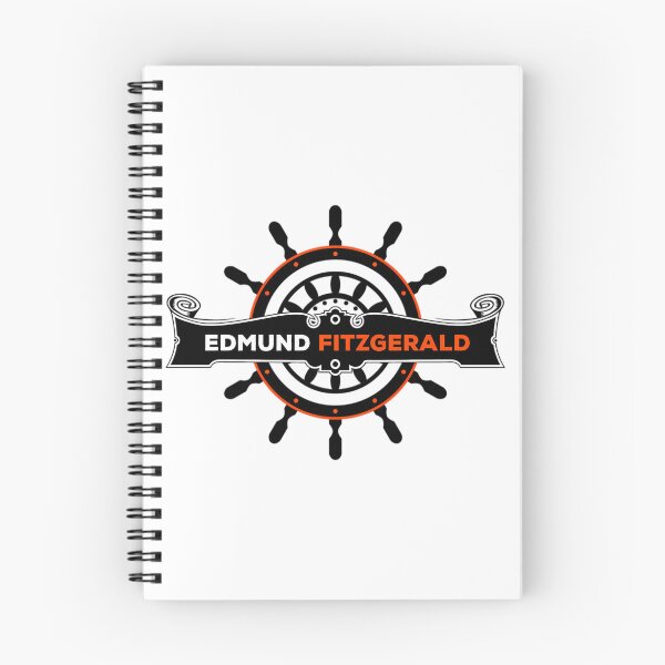 Item preview, Edmund Fitzgerald - Orange And White Style designed and sold by garrett-ervante.