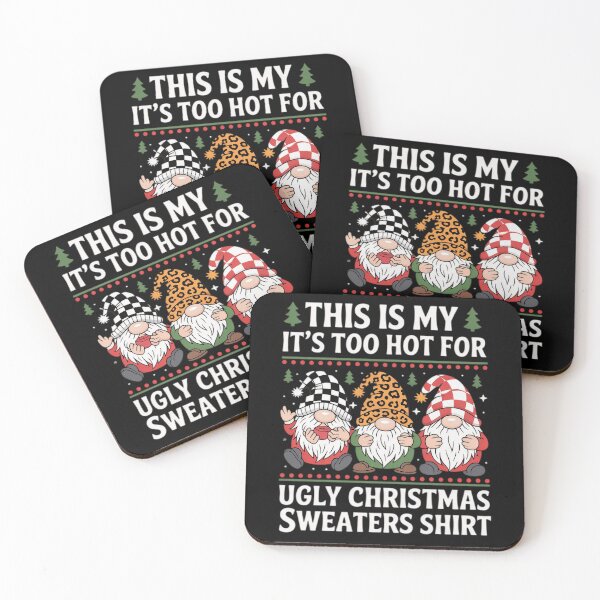 Item preview, Shirt Christmas Is Ugly My For Funny Too This Meme It's Hot Sweaters designed and sold by JasonCorvar.