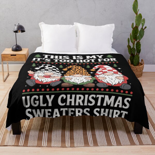 Item preview, Shirt Christmas Is Ugly My For Funny Too This Meme It's Hot Sweaters designed and sold by JasonCorvar.