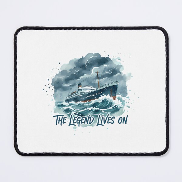 Item preview, Edmund Fitzgerald designed and sold by garrett-ervante.