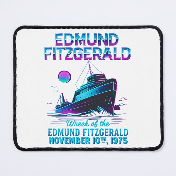Item preview, Wreck Of Edmund Fitzgerald 1975 Neon designed and sold by garrett-ervante.