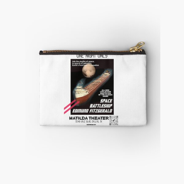 Item preview, Space Battleship Edmund Fitzgerald Poster designed and sold by garrett-ervante.