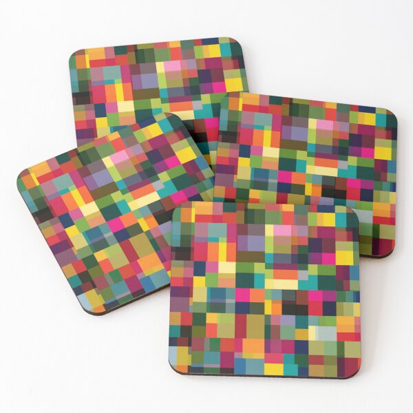 Item preview, Abstract pattern square world designed and sold by SmileshareShop.