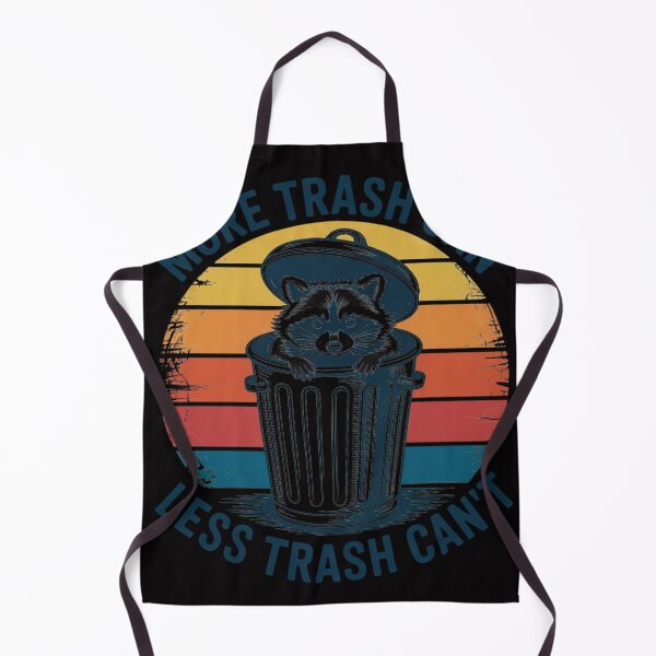 Item preview, More Trash Can Less Trash Can't Trash Panda Raccoon designed and sold by MuteElevent.