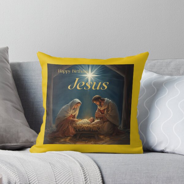 Item preview, Happy Birthday Jesus designed and sold by Heavens Light.