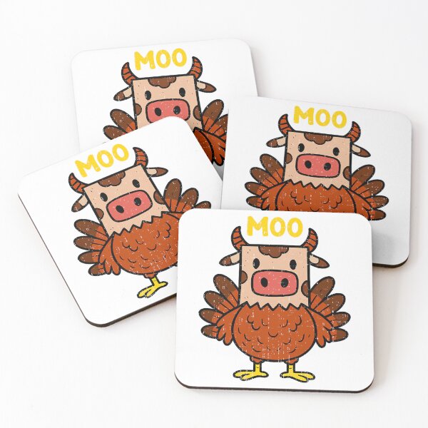 Item preview, Day Thanksgiving Moo 90s Festive Cow Turkey Holiday Funny designed and sold by rebeccathanuos.