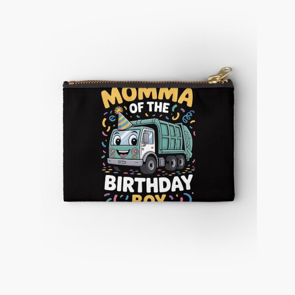 Item preview, Momma Of The Birthday Boy Garbage Truck Recycling Trash designed and sold by MuteElevent.
