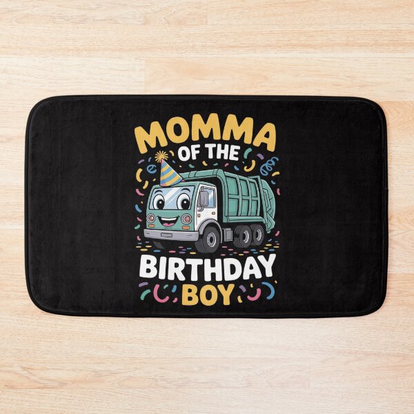 Item preview, Momma Of The Birthday Boy Garbage Truck Recycling Trash designed and sold by MuteElevent.