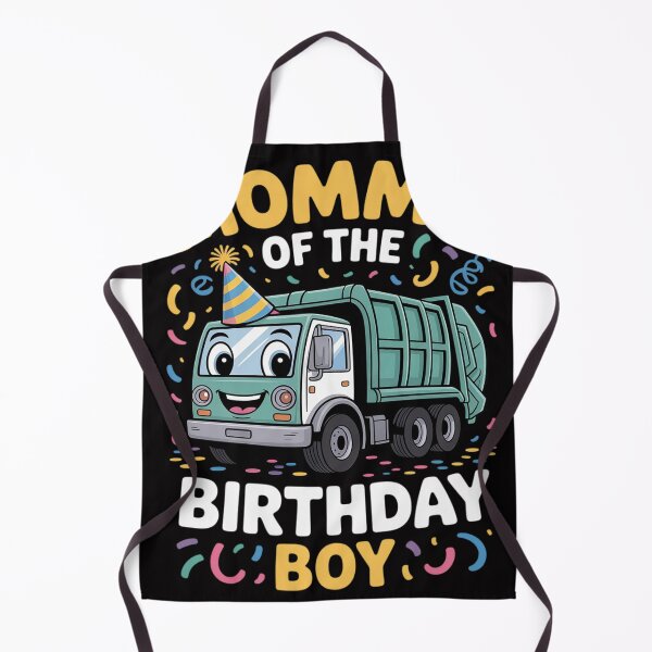 Item preview, Momma Of The Birthday Boy Garbage Truck Recycling Trash designed and sold by MuteElevent.