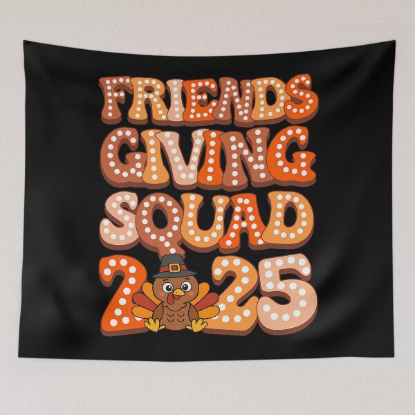 Item preview, Friends Party Squad Thankful Friendsgiving Humor 90s Turkey designed and sold by Daleburuling.