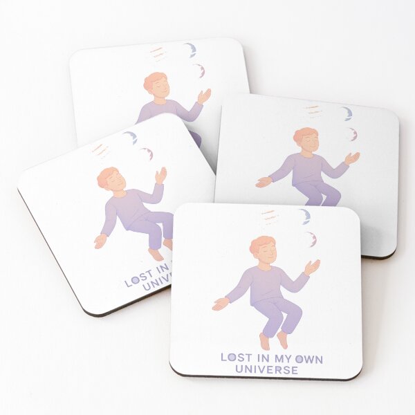 Item preview, Lost In My Own Universe – Pastel Space Daydream Illustration designed and sold by NarpLTD.