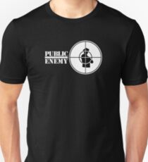 public enemy logo Slim Fit T-Shirt