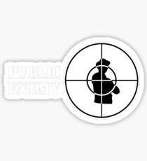 public enemy logo Sticker