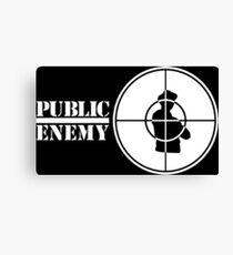 public enemy logo Canvas Print