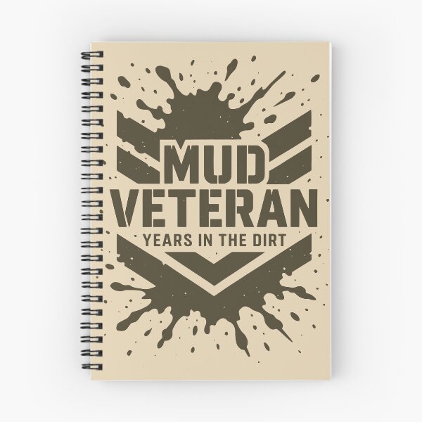 Item preview, Mud Veteran Dirt Badge designed and sold by SnappyPNG.