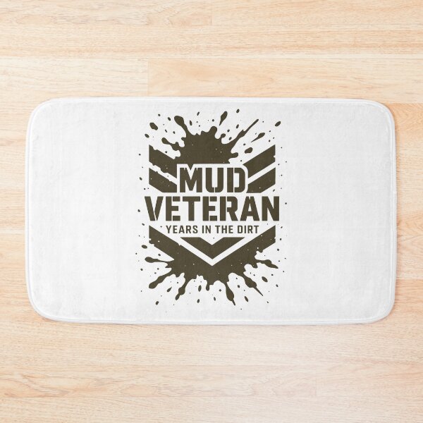 Item preview, Mud Veteran Dirt Badge designed and sold by SnappyPNG.