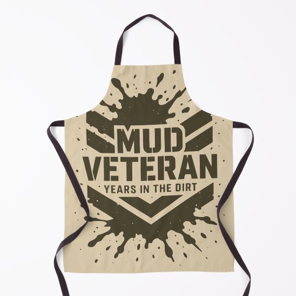 Item preview, Mud Veteran Dirt Badge designed and sold by SnappyPNG.