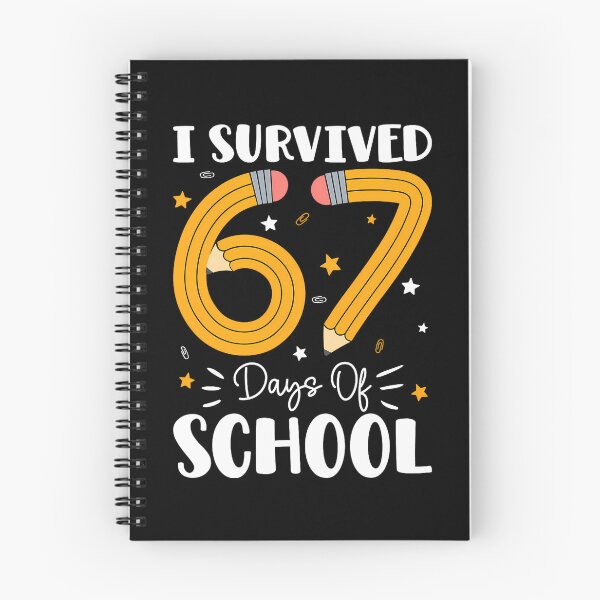 Item preview, Classic 67 Student I Survived School Days Meme Teacher of 67 Funny designed and sold by SteveSaccoro.