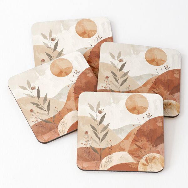 Item preview, Minimalist boho abstract wall art  designed and sold by BestDiz.