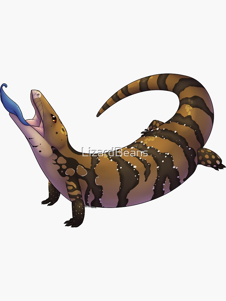 blue tongue skink stuffed animal