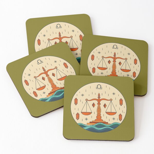 Item preview, LIBRA ZODIAC SIGN ART designed and sold by infinitearte.