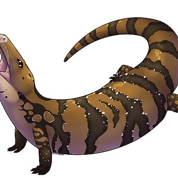 Artwork thumbnail, Blue Tongue Skink by LizardBeans