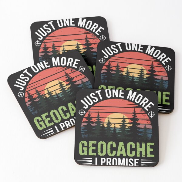 Item preview, Just one more geocache geocacher geocaching fans designed and sold by MuteElevent.