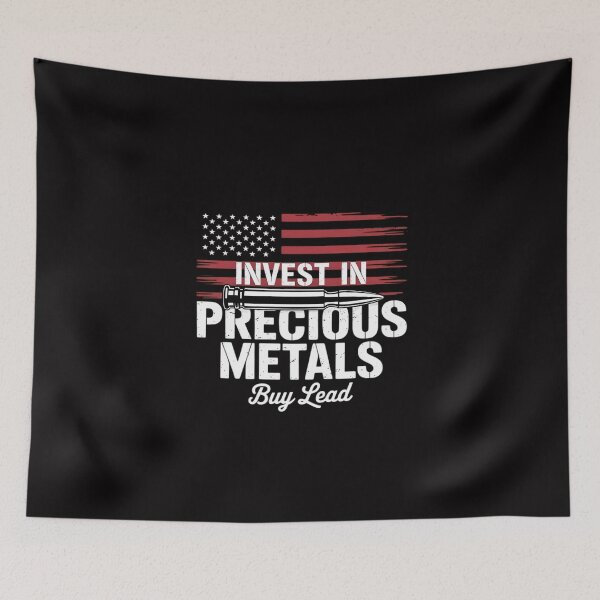 Item preview, Invest In Precious Metals Gun Rights Bullet 2nd Amendment designed and sold by MuteElevent.