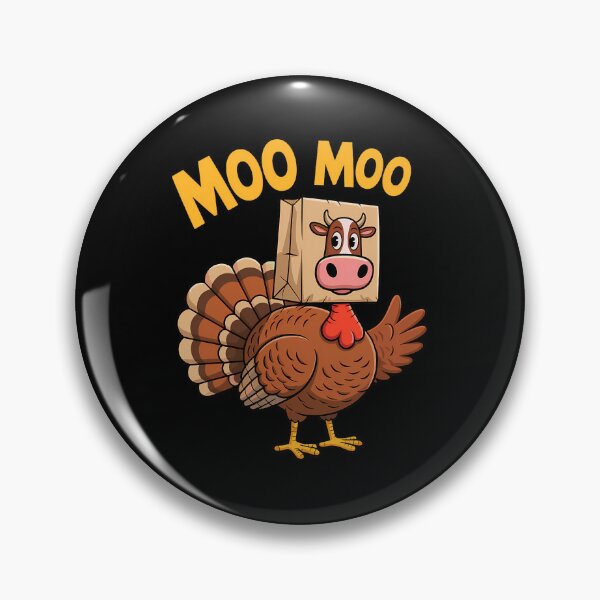 Item preview, Turkey 90s Funny Holiday Day Cow Festive Moo Thanksgiving designed and sold by rebeccathanuos.