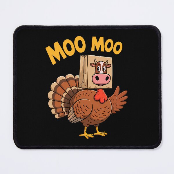 Item preview, Turkey 90s Funny Holiday Day Cow Festive Moo Thanksgiving designed and sold by rebeccathanuos.