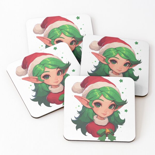 Item preview, Cute Christmas Elf: Holiday Seasonal Whimsical designed and sold by bapupa.